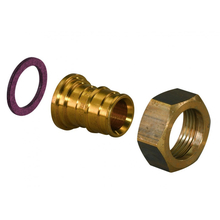 Муфта перехідна штуцер 20-G3/4" ВР Uponor Q&E з накидною гайкою (1023016)