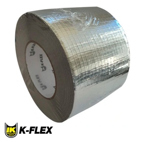 Алюмінієва армована клейка стрічка ALU K-FLEX 075-050 AR 106 (85NRCL75050AR18)
