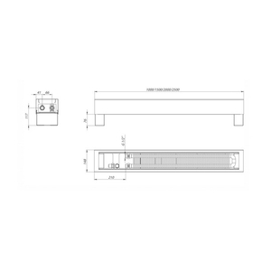 Конвектор напольный Carrera FRH 2250
