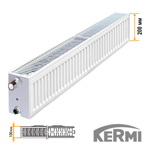 Стальной радиатор Kermi FKO Тип 22 200x2300 2111W (боковое подключение)