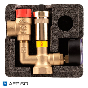 Группа безопасности котла в изоляции Afriso KSG mini 50кВт