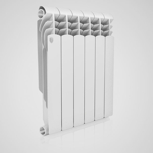 Радиатор биметаллический Royal Thermo Vittoria 500 | 10 секций | Bianco