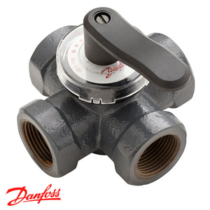 Danfoss HRE4 Четырехходовой регулирующий клапан DN 32 Rp 1 1/4" | Kvs 16 (065Z0425)