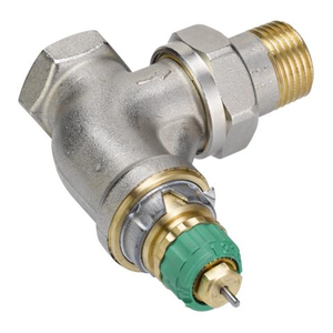 Термостатический клапан Danfoss RA-DV 1/2" Ду15 угловой (013G7713)