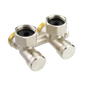 Узел нижнего подключения угловой Danfoss RLV-K G3/4A запорный (003L0283)