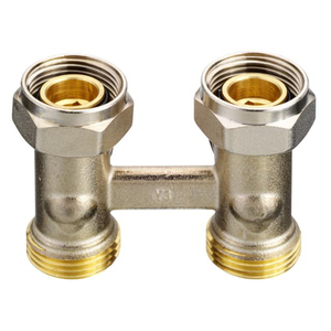 Узел нижнего подключения прямой Danfoss RLV-KS G3/4A запорный (003L0221)