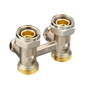 Узел нижнего подключения прямой Danfoss RLV-KS G3/4A запорный (003L0221)