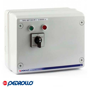 Пульт управления Pedrollo QET 050 0,37 кВт для 3-х фазных насосов (530TNF05A)