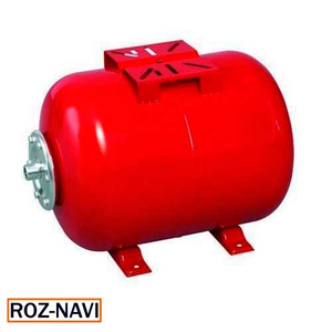 Расширительный бак 100 л ROZ-NAVI H 10 бар, горизонтальный