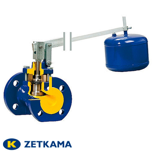 Поплавковий клапан прямий Zetkama 272A DN 200 | фланець | PN 10