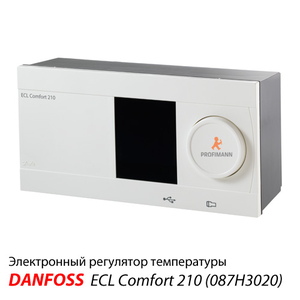 Danfoss ECL Comfort 210 Электронный регулятор температуры | 230 B (087H3020)