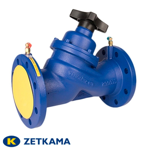 Балансировочный клапан (вентиль) фланцевый Zetkama 447А DN 300 PN 16