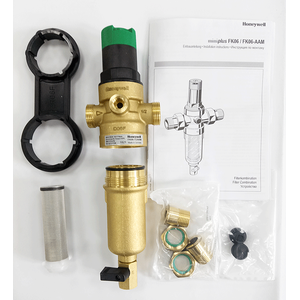 Промывной фильтр с редуктором Resideo Braukmann FK06-1/2AAM для горячей воды (Honeywell FK06-1/2AAM)