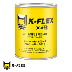 Клей для монтажу теплоізоляційних матеріалів K-FLEX 0,8 lt K 414 (850CL020003)