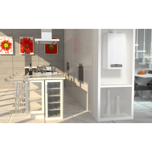 Котел газовий настінний Ariston Cares X 15 FF