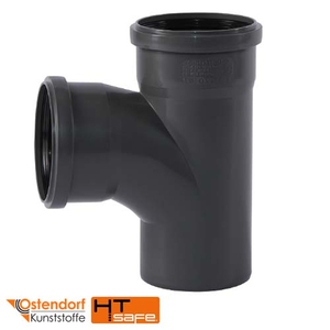 Тройник для внутренней канализации 110/110х87° Ostendorf HT Safe (175400)