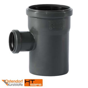 Тройник для внутренней канализации 110/50х87° Ostendorf HT Safe (175420)