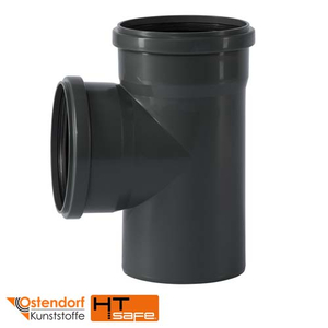 Тройник для внутренней канализации 160/160х87° Ostendorf HT Safe (177400)