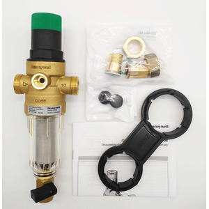 Промывной фильтр с редуктором Resideo Braukmann FK06-1AA для холодной воды (Honeywell FK06-1AA)