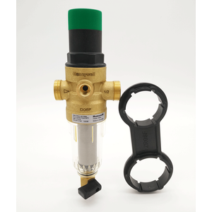 Промывной фильтр с редуктором Resideo Braukmann FK06-1 1/4AA для холодной воды (Honeywell FK06-11/4AA)