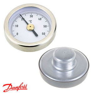 Термометр Danfoss FHD-T 0-60°C (088U0029)