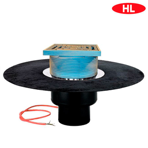 Покрівельна воронка HL62.1BH / 7 C гідроізоляційним полотном і електрообігрівом / DN75