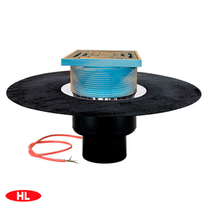 Покрівельна воронка HL62.1BH / 1 c гідроізоляційним полотном і електрообігрівом / DN110