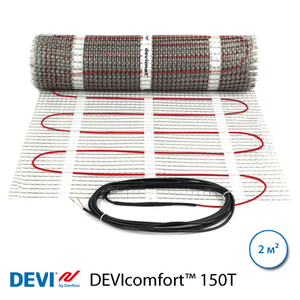 Нагрівальний мат DEVIcomfort™ 150T, 2 м2, 300 Вт, двожильний (83030566)
