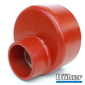 Перехід чавунний каналізаційний Duker SML 80х50 мм : PROFIMANN