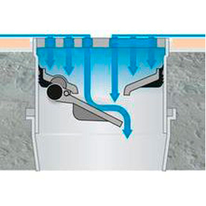 Сухой сифон Inox Style 24 Geruchsstop