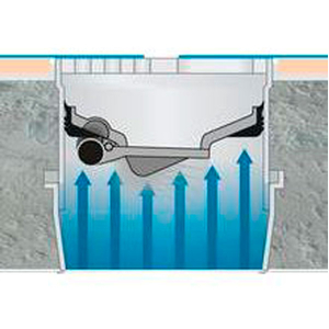 Сухой сифон Inox Style 24 Geruchsstop