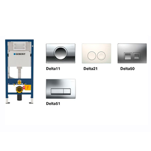 Инсталляция для унитаза Geberit Duofix Basic с бачком Delta (111.153.00.1)