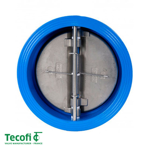 Клапан обратный межфланцевый двухстворчатый ДУ 200 Tecofi CB3449-EPA | PN 16