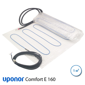Тепла підлога Uponor Comfort E 160-1 м2, 160 Вт, нагрівальний мат (1088656)