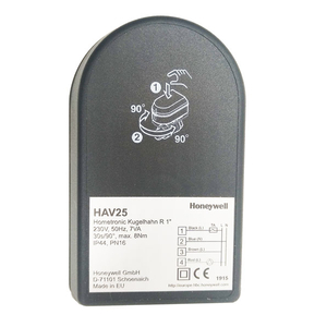 Шаровый кран с электроприводом Resideo HAV32 Dn32 1 1/4" 220V (Honeywell HAV32)