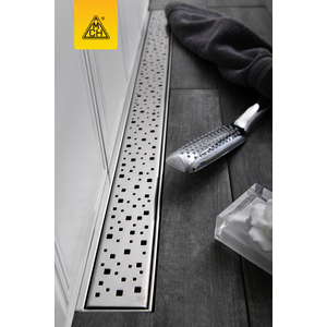 Душевой канал MCH CH 650 SN 3 | решетка Квадраты