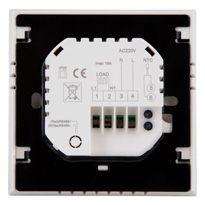 Терморегулятор для теплого пола Mycond Touch MC-HT-B | черный