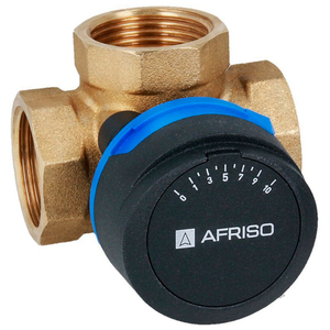 Поворотний змішувальний 3-ходовий клапан AFRISO ARV 381 Rp 1/2" | DN 15 | Kvs 2.5 (1338110)