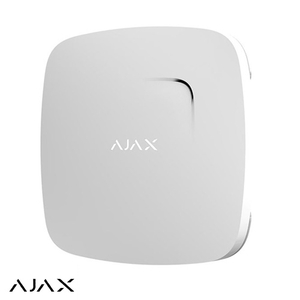 Ajax FireProtect Plus White Бездротовий датчик виявлення диму та чадного газу | із сенсором температури | білий (AJ8219)