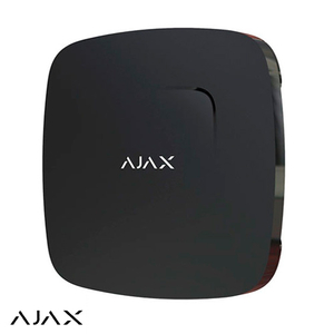 Ajax FireProtect Plus Black Беспроводной датчик обнаружения дыма и угарного газа | с сенсором температуры | черный (AJ8218)