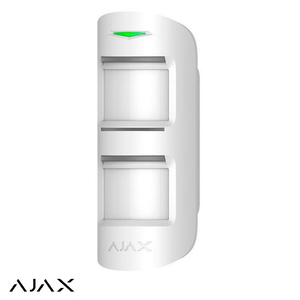 Ajax MotionProtect Outdoor Беспроводной уличный датчик движения | ИК | с защитой от ложных тревог | белый (AJ12895)