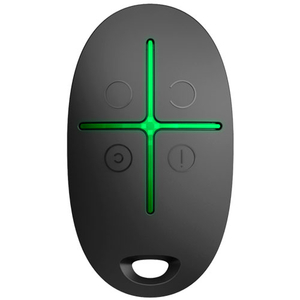 Ajax SpaceControl Jeweller Брелок управления охранной системой | черный (6108.04.BL1)