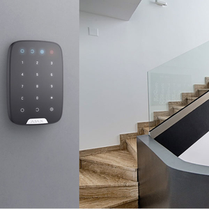 Ajax KeyPad Jeweller Беспроводная сенсорная клавиатура | черная (8722.12.BL1)