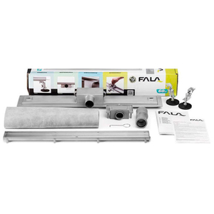 Душевой канал Fala Rotary 900 мм | решетка White glass