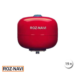 Расширительный бак 19 л ROZ-NAVI 16 бар