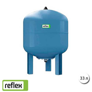 Расширительный бак (гидроаккумулятор) Reflex Refix DE 33/10 (7305500)