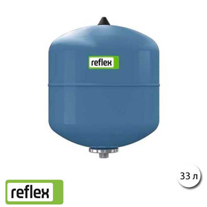 Расширительный бак (гидроаккумулятор) Reflex Refix DE 33/10 (7303900)
