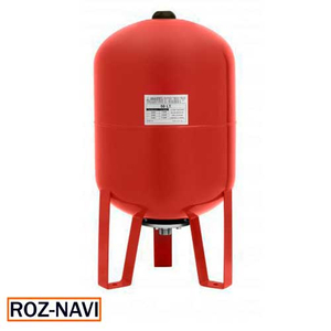 Расширительный бак-гидроаккумулятор 50 л ROZ-NAVI V 16 бар, вертикальный