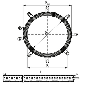 Манжета противопожарная Walraven Pacifyre® BFC 51-63 мм (2133000063)