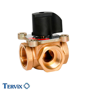 Трехходовой смесительный клапан Tervix Pro Line TOR Rp 1 1/4", DN32, Kvs 16 (312142)
